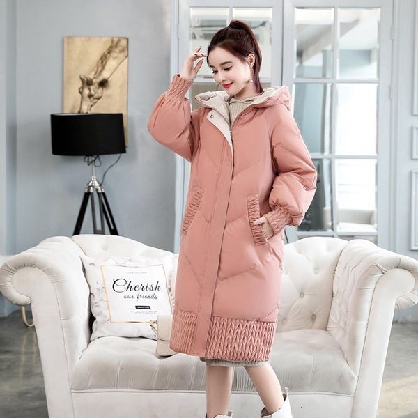 2021 new female fashion medium length winter young ladies on her knee bread loose clothing and thick women jacket o8wp, Black
2021 new female fashion medium length winter young ladies on her knee bread loose clothing and thick women jacket o8wp, Black