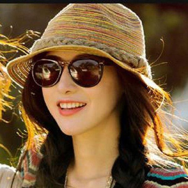 new fashion colorful summer sun hats beach straw casual breathable fedora travel bohemia trilby hat, Blue;gray
new fashion colorful summer sun hats beach straw casual breathable fedora travel bohemia trilby hat, Blue;gray