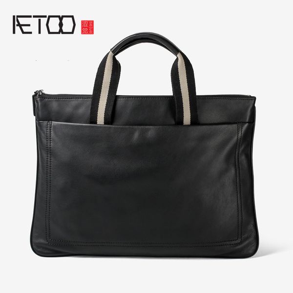 hbp aetoo briefcase, men's business minimalist handbag 
hbp aetoo briefcase, men's business minimalist handbag