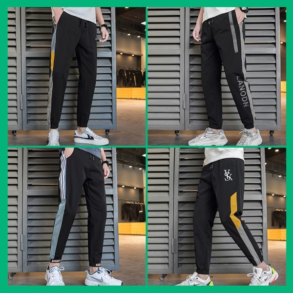 men's casual overalls pantscasual pants sports pantscapris trendy feet capris overalls elastic versatile loose men's sports pants, Blue
men's casual overalls pantscasual pants sports pantscapris trendy feet capris overalls elastic versatile loose men's sports pants, Blue