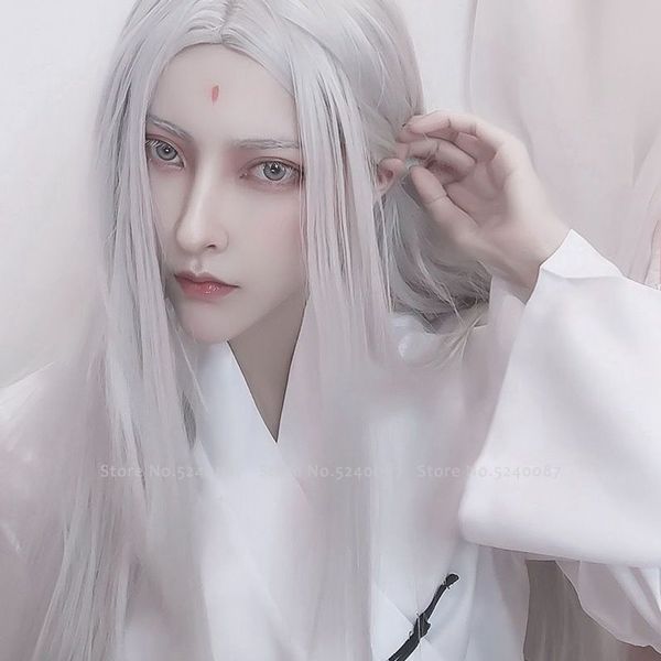 cosplay wig, japanese animated man, long smooth wig, carnival accessories, elf prince costume, Gray;blue
cosplay wig, japanese animated man, long smooth wig, carnival accessories, elf prince costume, Gray;blue