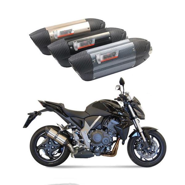 motorcycle exhaust muffler tip tube 51mm universal exhaust muffler pipe with bd killer sctooer modified escape
motorcycle exhaust muffler tip tube 51mm universal exhaust muffler pipe with bd killer sctooer modified escape