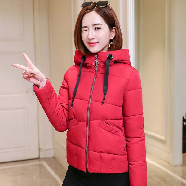 women winter jacket casual autumn female cotton padded outwear coat short hooded parka casaco feminino 201014, Black
women winter jacket casual autumn female cotton padded outwear coat short hooded parka casaco feminino 201014, Black