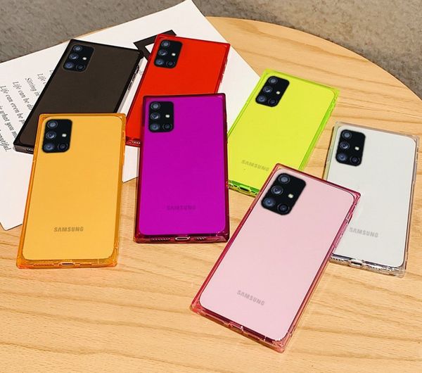 new square phone case for samsung galaxy s20 s10 s10e s9 plus tpu colorful fluorescent clear cover for a51 a50 a70 a71 a10 a20 a30s
new square phone case for samsung galaxy s20 s10 s10e s9 plus tpu colorful fluorescent clear cover for a51 a50 a70 a71 a10 a20 a30s