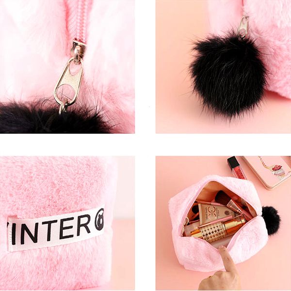 fur cosmetic bag large capacity storage bag travel multi-function girl plush cosmetic bag fur ball decoration zipper 25*11*12cm
fur cosmetic bag large capacity storage bag travel multi-function girl plush cosmetic bag fur ball decoration zipper 25*11*12cm