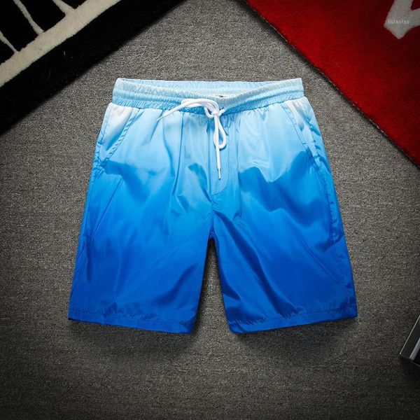 men's summer thin fashion casual gradient polyester shorts couple models slim youth straight beach pants asian m-5xl1, White;black
men's summer thin fashion casual gradient polyester shorts couple models slim youth straight beach pants asian m-5xl1, White;black