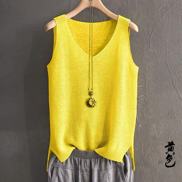 women's vests spring summer cotton linen tank pullover sleeveless t-shirt plus size knitted vest female tee loose outwear sweater, Black;white
women's vests spring summer cotton linen tank pullover sleeveless t-shirt plus size knitted vest female tee loose outwear sweater, Black;white