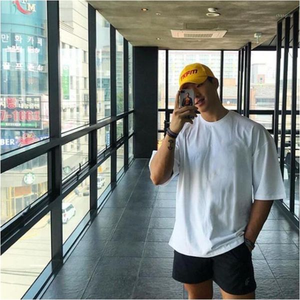 brand plain gym clothing fitness mens oversized t shirt outdoor hip hop streetwear loose half sleeve t-shirt bodybuilding tshirt1, White;black
brand plain gym clothing fitness mens oversized t shirt outdoor hip hop streetwear loose half sleeve t-shirt bodybuilding tshirt1, White;black