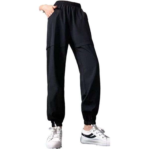 2020 new legging overalls women's autumn loose all-match trousers college style sports casual pants, Black;white
2020 new legging overalls women's autumn loose all-match trousers college style sports casual pants, Black;white