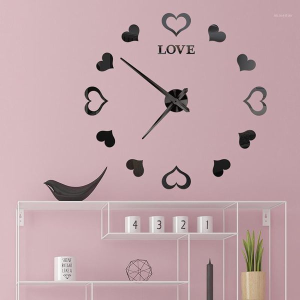 wall clocks frameless diy clock kit large modern 3d mirror decor sticker for home living hg991
wall clocks frameless diy clock kit large modern 3d mirror decor sticker for home living hg991