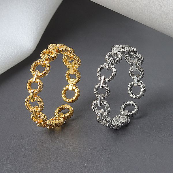 2020 new japan and south korea simple twist ring small fresh donuts cold wind jewelry ring cross-border electricity supplier, Silver
2020 new japan and south korea simple twist ring small fresh donuts cold wind jewelry ring cross-border electricity supplier, Silver