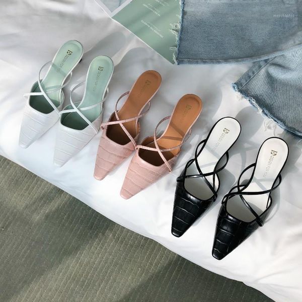 monmoira crocodile pattern kitten heel women mules vintage square toe cross-tie slipper sandals women solid shoes1, Black
monmoira crocodile pattern kitten heel women mules vintage square toe cross-tie slipper sandals women solid shoes1, Black