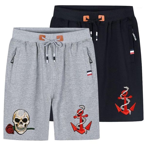 skull embroidery cotton short pants men casual beach shorts quality bottoms elastic waist boardshorts plus size 5xl1, White;black
skull embroidery cotton short pants men casual beach shorts quality bottoms elastic waist boardshorts plus size 5xl1, White;black