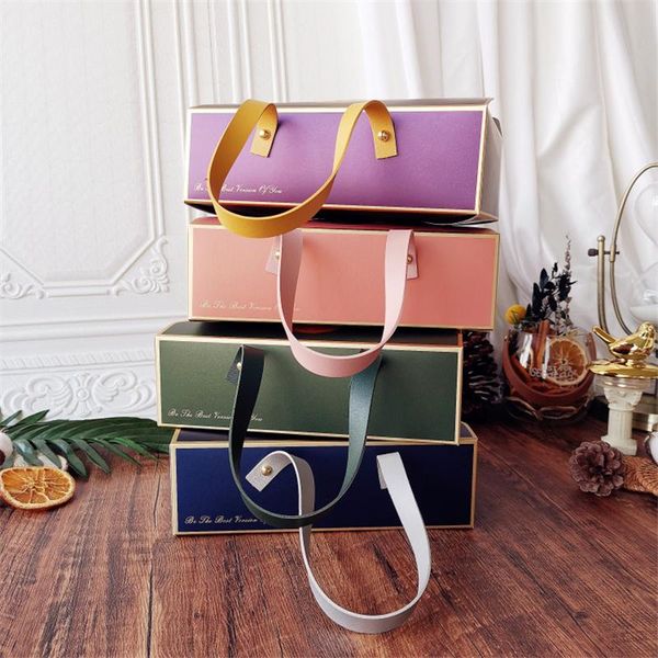gift wrap stobag 5pcs 22.5*15*7cm handle paper box diy birthday wedding party biscuit egg yolk crisp packaging event spacially gfit favor
gift wrap stobag 5pcs 22.5*15*7cm handle paper box diy birthday wedding party biscuit egg yolk crisp packaging event spacially gfit favor