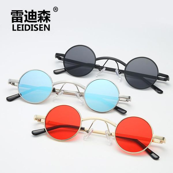 sunglasses leidisen vintage steampunk flip retro round metal frame sun glasses men women brand designer circle uv400, White;black
sunglasses leidisen vintage steampunk flip retro round metal frame sun glasses men women brand designer circle uv400, White;black