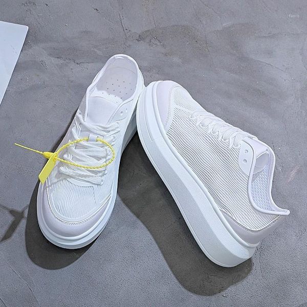 dress shoes summer white woman thick sole platform sneakers fashion street breathable round toe hollow out casual zapatos mujer 20211, Black
dress shoes summer white woman thick sole platform sneakers fashion street breathable round toe hollow out casual zapatos mujer 20211, Black