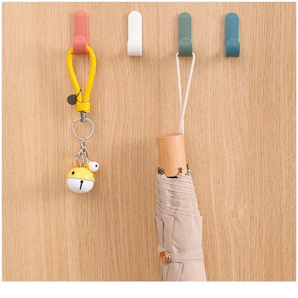 4pcs/set towel hooks plastic door hangers self adhesive wall hangers hat racks keys hanger home decor organizer bbytgi
4pcs/set towel hooks plastic door hangers self adhesive wall hangers hat racks keys hanger home decor organizer bbytgi