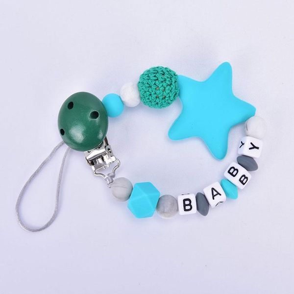 pacifiers# 1pc handmade pacifier clips holder chain silicone five star baby teething
pacifiers# 1pc handmade pacifier clips holder chain silicone five star baby teething