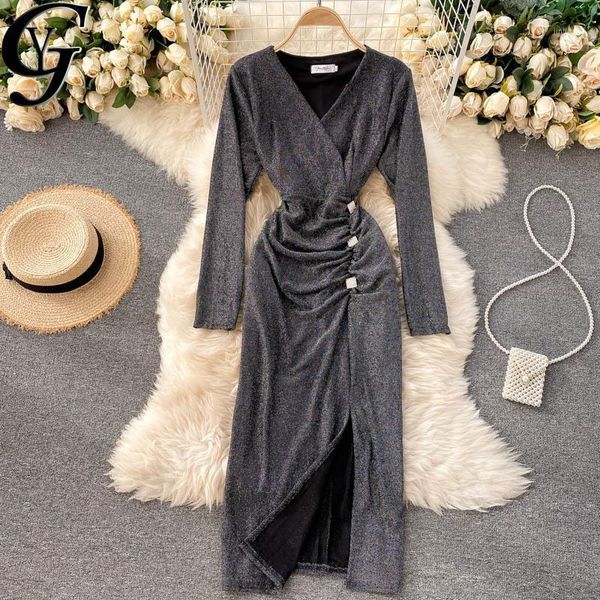 2020 elegant sequins maxi dress for women deep v-neck long sleeve high waist birthday party christmas dresses vestido mujer1, Black;gray
2020 elegant sequins maxi dress for women deep v-neck long sleeve high waist birthday party christmas dresses vestido mujer1, Black;gray
