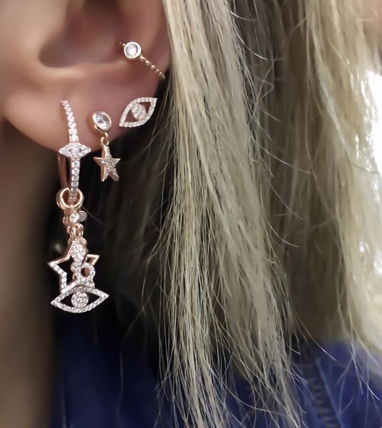 luxury gorgeous european women jewelry multi cz lovely charms tassel drop dangling earring1, Silver
luxury gorgeous european women jewelry multi cz lovely charms tassel drop dangling earring1, Silver