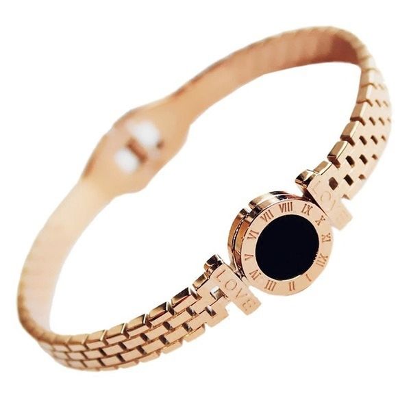 korean bracelet european and american exaggerated female multipurpose korean bracelet titanium steel hand ornaments, Black
korean bracelet european and american exaggerated female multipurpose korean bracelet titanium steel hand ornaments, Black