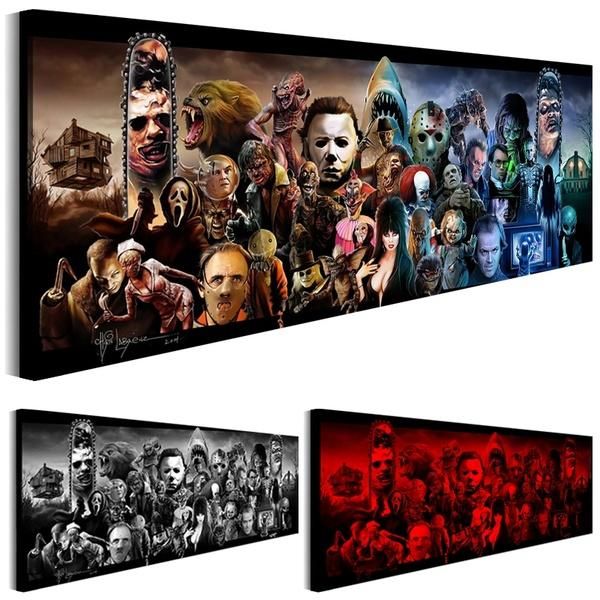 paintings home decor fashion poster terror canvas printing horror movie wall posters for decoration painting living room bedroom
paintings home decor fashion poster terror canvas printing horror movie wall posters for decoration painting living room bedroom