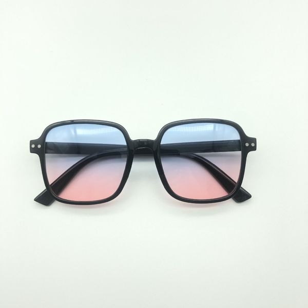 big frame sunglasses net red girl face anti korean square tide uv fashionable trampy thin glasses, White;black
big frame sunglasses net red girl face anti korean square tide uv fashionable trampy thin glasses, White;black