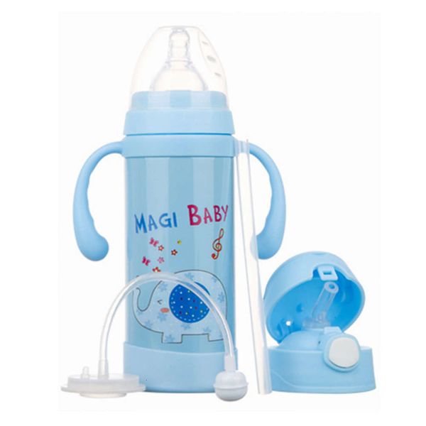 with kettle children's baby thermos, handle, straw and pacifier dual purpose stainls steel cartoon water cup, learning drink cup
with kettle children's baby thermos, handle, straw and pacifier dual purpose stainls steel cartoon water cup, learning drink cup