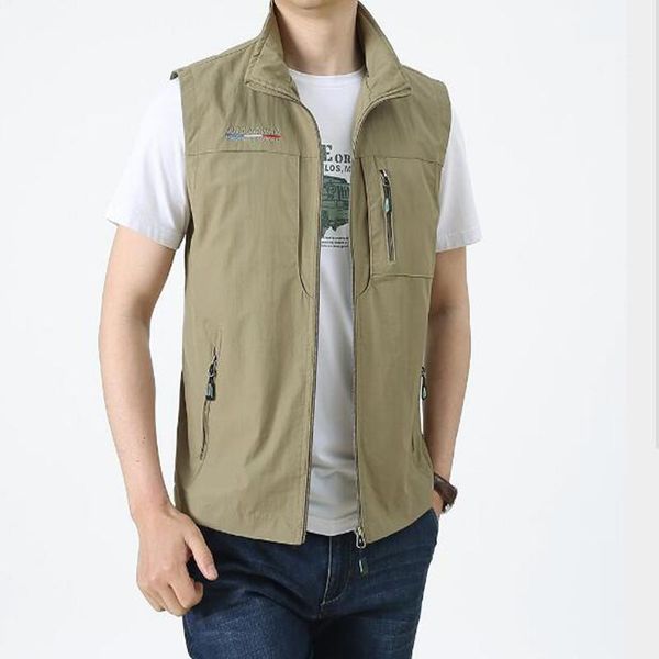 men's vests for men sleeveless jackets male's solid cotton quick dry breathable outdoor casual hiking fishing clothing plus size 6, Black;white
men's vests for men sleeveless jackets male's solid cotton quick dry breathable outdoor casual hiking fishing clothing plus size 6, Black;white