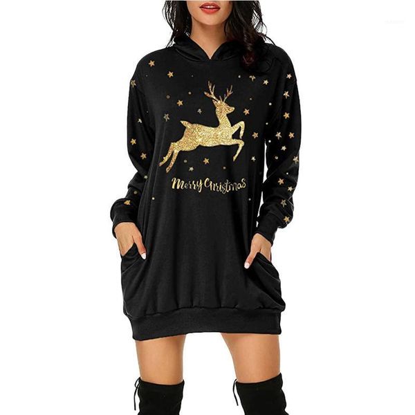 40# xmas elk printed dress women autumn winter sweatshirt dress christmas hoodie bag hip pocket print hoodie vestidos1, Black;gray
40# xmas elk printed dress women autumn winter sweatshirt dress christmas hoodie bag hip pocket print hoodie vestidos1, Black;gray