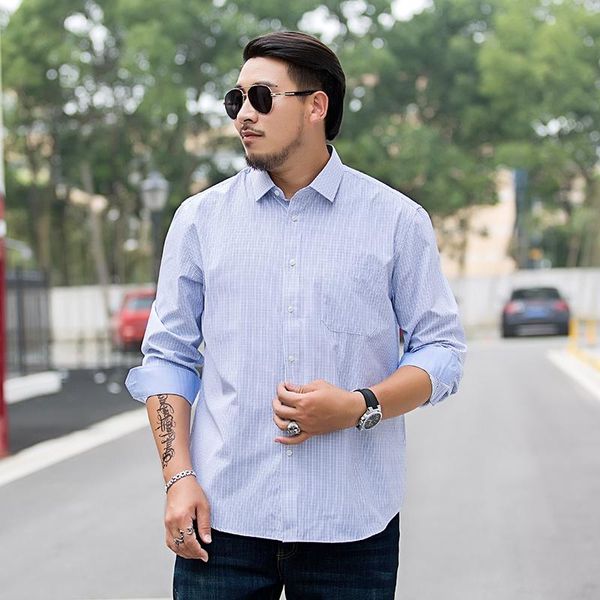 men's casual shirts plus size 8xl 7xl 6xl brand men shirt slim fit multicolor long sleeve cotton mens dress chemise homme, White;black
men's casual shirts plus size 8xl 7xl 6xl brand men shirt slim fit multicolor long sleeve cotton mens dress chemise homme, White;black
