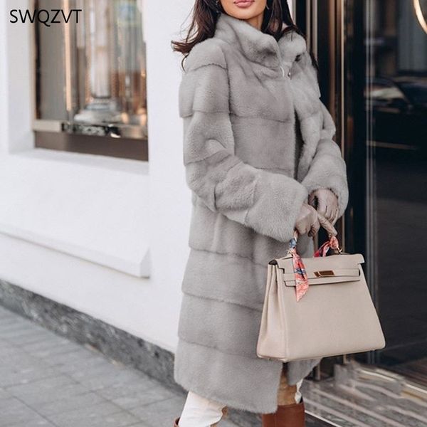 swqzvt warm solid color women parkas fashion long-sleeved stand collar fur stitching long ladies coat winter jacket 201017, Black
swqzvt warm solid color women parkas fashion long-sleeved stand collar fur stitching long ladies coat winter jacket 201017, Black