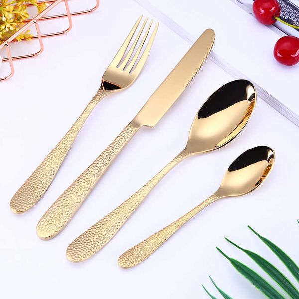 set cutlery 4pcs/set 5colors tableware stylish flatware stainless steel utensils kitchen dinnerware include knife fork spoon dessert spoon
set cutlery 4pcs/set 5colors tableware stylish flatware stainless steel utensils kitchen dinnerware include knife fork spoon dessert spoon