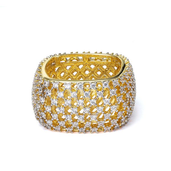 european and american new punk ring customized wholesale 925 silver zircon fashion personalized hip hop ring jewelry, Golden;silver
european and american new punk ring customized wholesale 925 silver zircon fashion personalized hip hop ring jewelry, Golden;silver