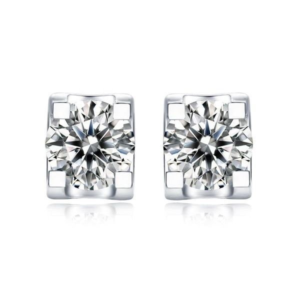 stud 925 sterling silver moissanite diamond solitaire round cut earrings 0.5/1ct earring women girls wedding jewery, Golden;silver
stud 925 sterling silver moissanite diamond solitaire round cut earrings 0.5/1ct earring women girls wedding jewery, Golden;silver