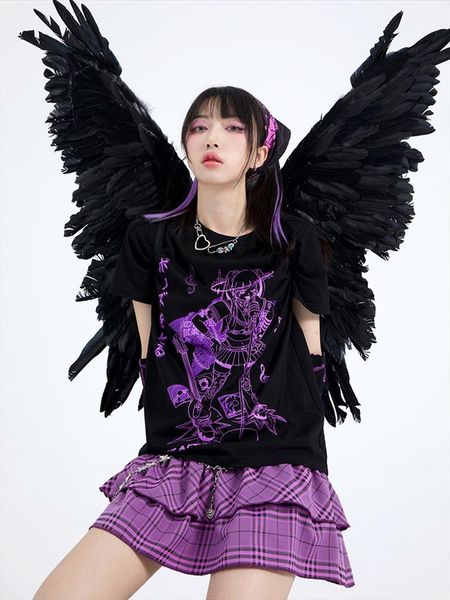 gothic hip hop music band print women harajuku t shirt cotton tshirt grunge tee punk pastel goth clothing anime clothes, White
gothic hip hop music band print women harajuku t shirt cotton tshirt grunge tee punk pastel goth clothing anime clothes, White