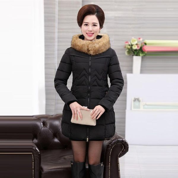 2019 new faux fur parkas women down jacket plus size womens parkas thicken outerwear hooded winter coat female jacket#y21, Black
2019 new faux fur parkas women down jacket plus size womens parkas thicken outerwear hooded winter coat female jacket#y21, Black