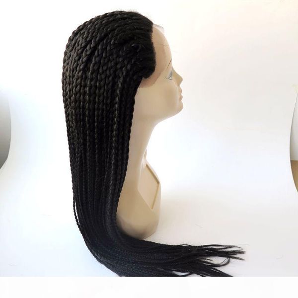 synthetic braiding hair wigs synthetic lace front wigs 30inch heat resistant hair big box braids hair wigs, Black
synthetic braiding hair wigs synthetic lace front wigs 30inch heat resistant hair big box braids hair wigs, Black