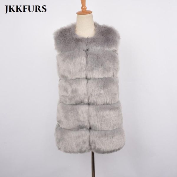 jkkfurs women's faux fur vest furry fake fur winter warm luxury outerwear fashion style gilet s8406, Black
jkkfurs women's faux fur vest furry fake fur winter warm luxury outerwear fashion style gilet s8406, Black