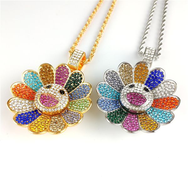 custom iced out pendant drill crystal rhinestone luxury flower pendant jewelry bling cuban link chain for men women designer silver necklace, Black
custom iced out pendant drill crystal rhinestone luxury flower pendant jewelry bling cuban link chain for men women designer silver necklace, Black