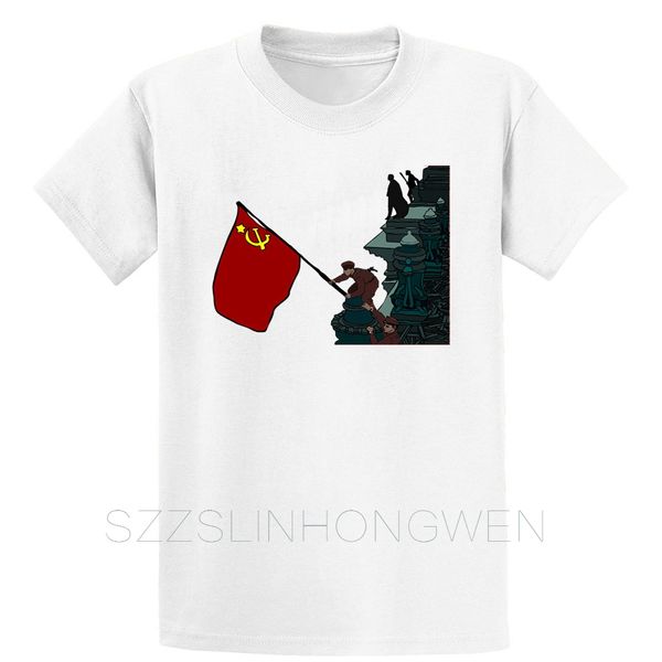 raising a flag over the reichstag cccp designing over size 5xl loose summer style new male leisure short sleeve sweatshirt hoodie t shirt
raising a flag over the reichstag cccp designing over size 5xl loose summer style new male leisure short sleeve sweatshirt hoodie t shirt