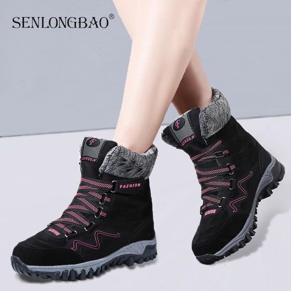 boots winter warm plush women's arrival fashion suede leather women non-slip snow waterproof ankle flat, Black
boots winter warm plush women's arrival fashion suede leather women non-slip snow waterproof ankle flat, Black