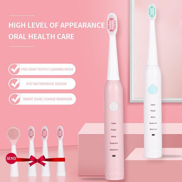 electric toothbrush rechargeable ultrasonic washable electronic whitening waterproof teeth brush toothbrush head replaceable
electric toothbrush rechargeable ultrasonic washable electronic whitening waterproof teeth brush toothbrush head replaceable