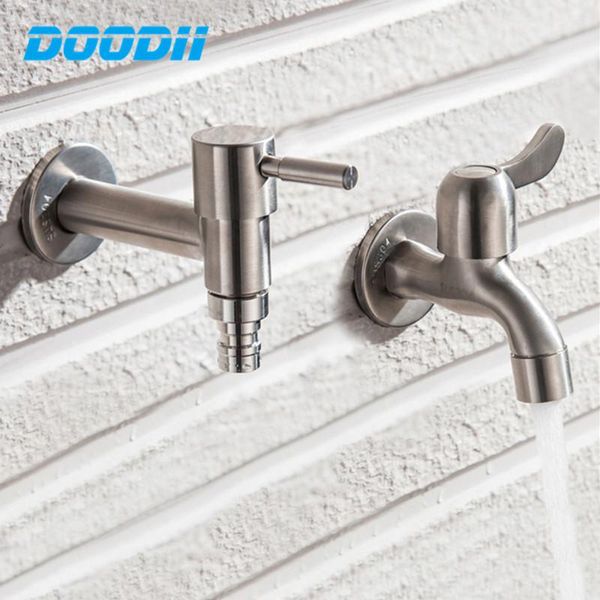 dodi 304 stainless steel garden faucet wall mounted brushed outdoor bibcock garden wash basin mop lengthen faucet mop pool taps
dodi 304 stainless steel garden faucet wall mounted brushed outdoor bibcock garden wash basin mop lengthen faucet mop pool taps
