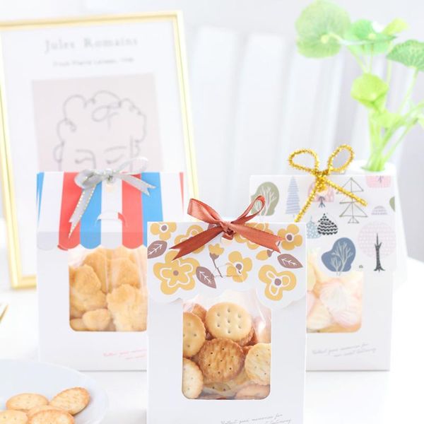 gift wrap 10pcs bakery box with window house shape packaging boxes cookies kids birthday baby shower party decoration supplies
gift wrap 10pcs bakery box with window house shape packaging boxes cookies kids birthday baby shower party decoration supplies