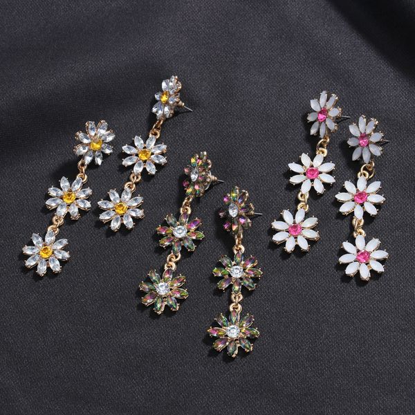 ztech rhinestone flower earrings for women sparkly jewelry crystal big earrings dangle earings statement wedding accessories, Silver
ztech rhinestone flower earrings for women sparkly jewelry crystal big earrings dangle earings statement wedding accessories, Silver