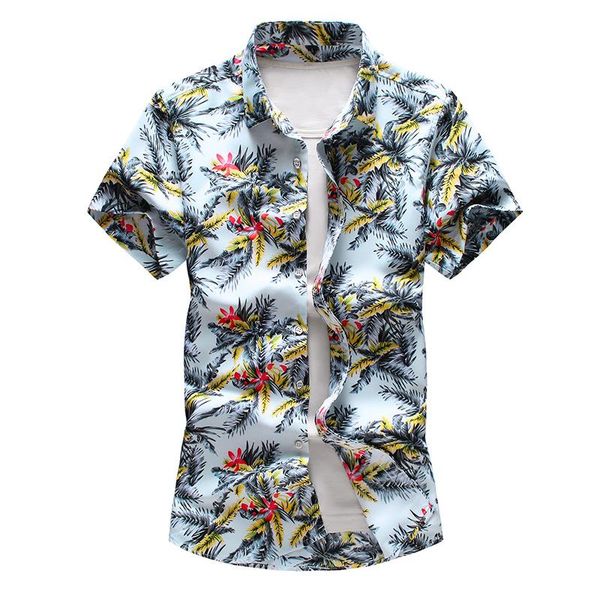 men's casual shirts plus size -7xl shirt men floral short sleeve for man fashion slim male blouse flower summer, White;black
men's casual shirts plus size -7xl shirt men floral short sleeve for man fashion slim male blouse flower summer, White;black