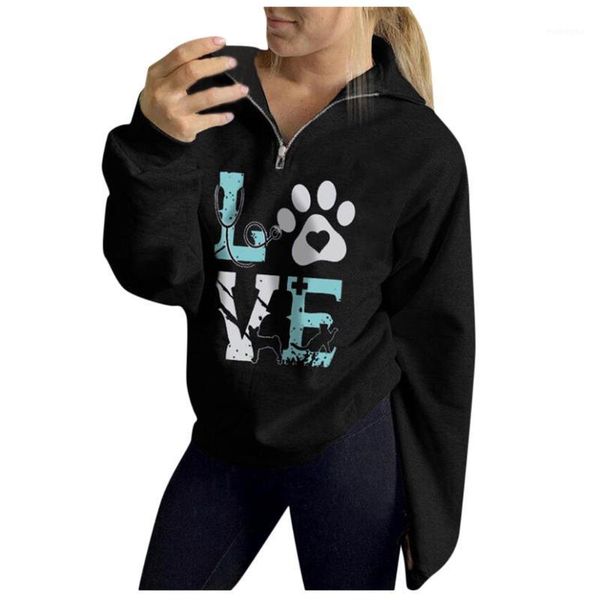 ostrich sweatshirt womens cute print zipper automne long sleeve loose autumn blouses women's clothing sweatshirt1, Black
ostrich sweatshirt womens cute print zipper automne long sleeve loose autumn blouses women's clothing sweatshirt1, Black