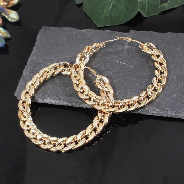 9cm gold color large hoop earrings for women statement thick big earrings ladies punk jewelry 2021 uken, Golden;silver
9cm gold color large hoop earrings for women statement thick big earrings ladies punk jewelry 2021 uken, Golden;silver