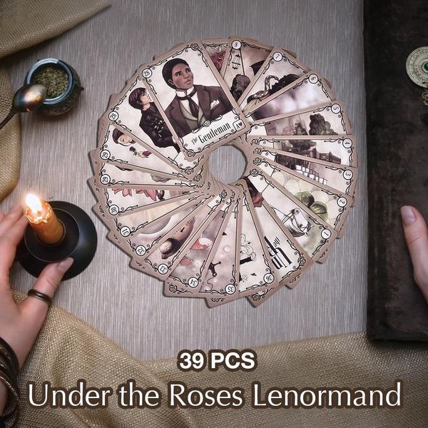 39pcs under the roses lenormand tarot cards fate lenormand oracle cards english version divination fate board game gift toy bbyusx sweet07
39pcs under the roses lenormand tarot cards fate lenormand oracle cards english version divination fate board game gift toy bbyusx sweet07